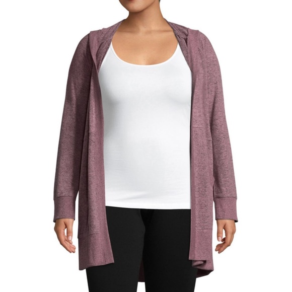 flirtitude Sweaters - NWT Flirtitude Juniors Plus 0X Hooded Cardigan